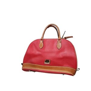 Dooney & Bourke Pebble Collection Zip Dome Satchel Bag